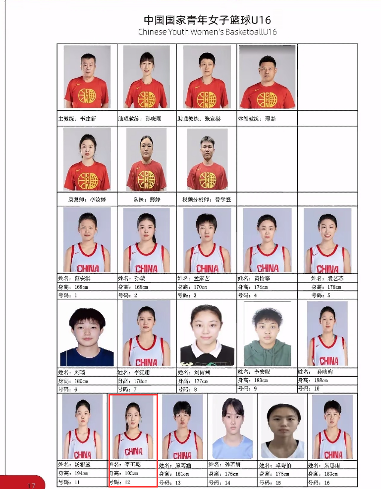 现在选球员